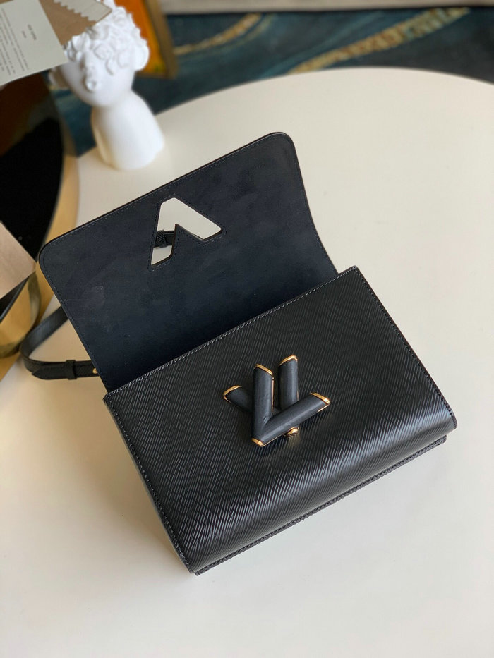 Louis Vuitton Epi Leather Twist MM Noir M50282