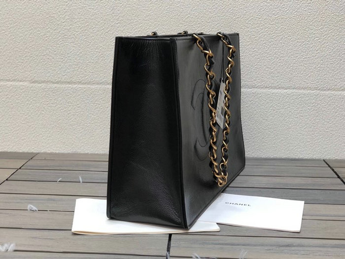 Chanel Shiny Aged Calfskin Shopping Bag AS1943