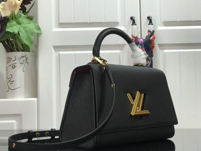 Louis Vuitton Twist One Handle PM Black M57093