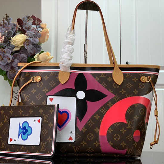 Louis Vuitton Game On Neverfull MM Tote Bag M57452