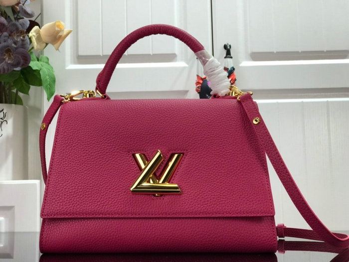 Louis Vuitton Twist One Handle MM Pink M57093