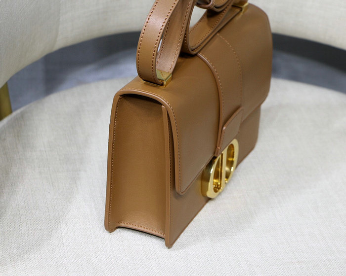 Dior 30 Montaigne Calfskin Bag Brown M9030