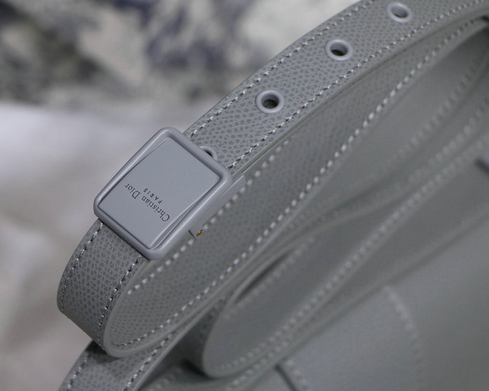 Dior 30 Montaigne Calfskin Bag Grey M9030