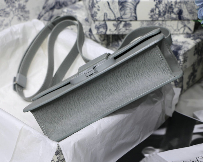 Dior 30 Montaigne Calfskin Bag Grey M9030