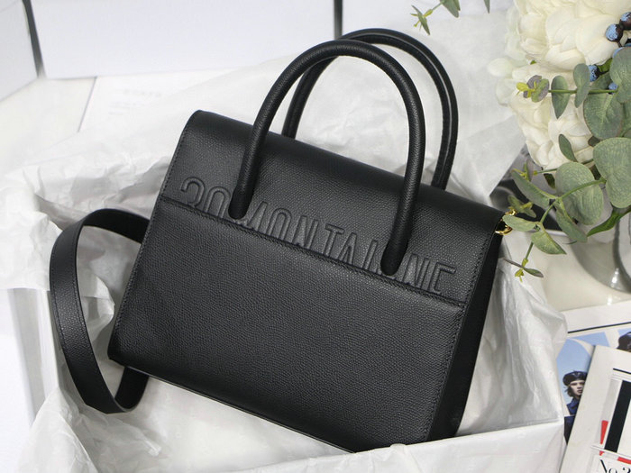 Dior Medium St Honore Tote Black M8012