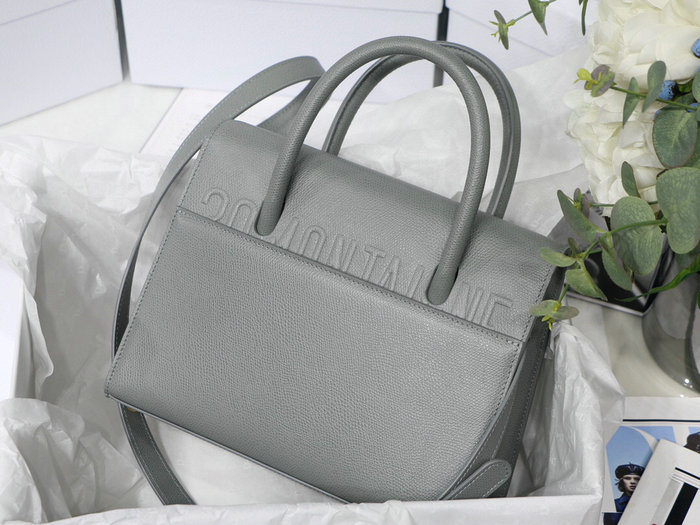 Dior Medium St Honore Tote Grey M8012