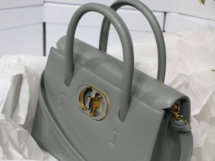 Dior Medium St Honore Tote Grey M8012