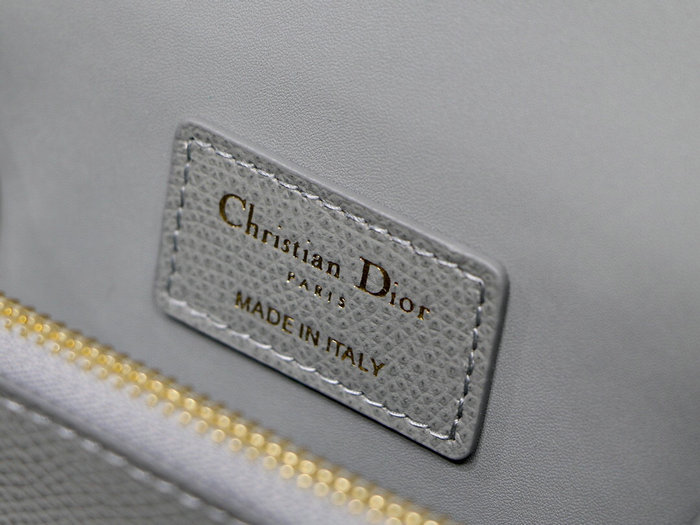 Dior Medium St Honore Tote Grey M8012