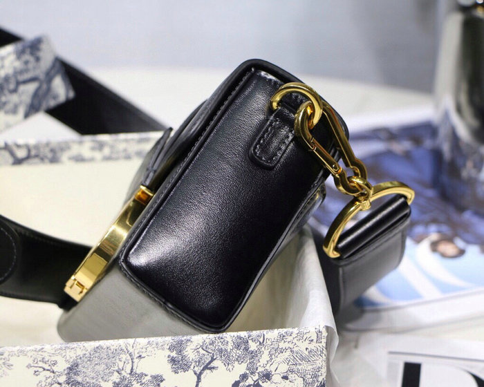 Dior Smooth Calfskin 30 Montaigne Box Bag Black M9032