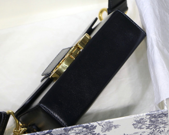 Dior Smooth Calfskin 30 Montaigne Box Bag Black M9032
