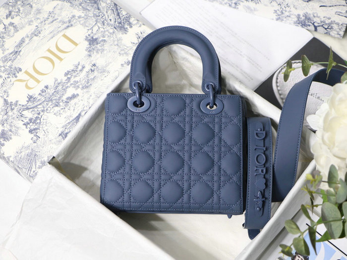 Lady Dior My Abcdior Bag Blue D12291