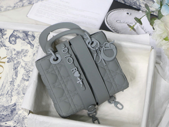 Lady Dior My Abcdior Bag Grey D12291
