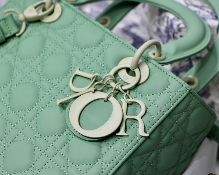 Lady Dior Ultra-Matte Bag Green D92401