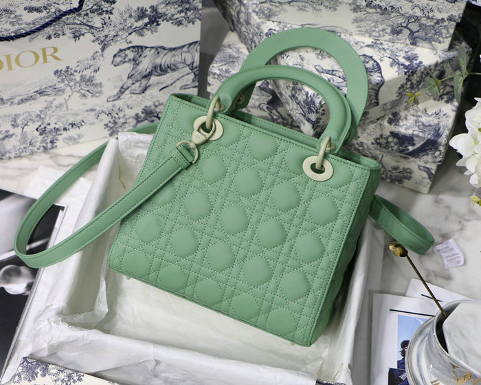 Lady Dior Ultra-Matte Bag Green D92401