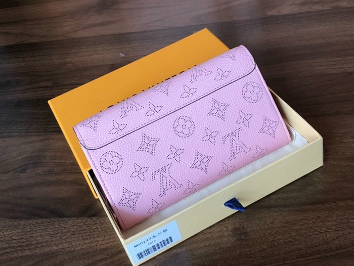 Louis Vuitton Mahina Leather Iris Wallet Pink M60143