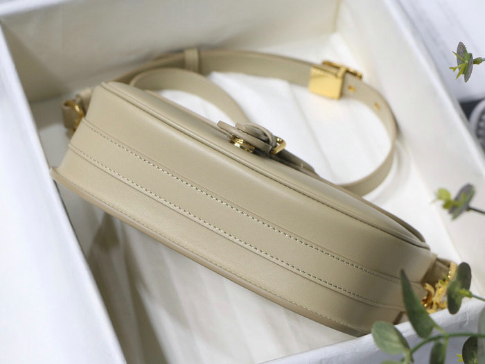 Medium Dior Box Calfskion Bobby Bag Beige M9319