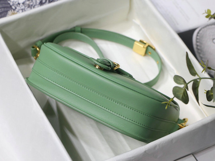 Medium Dior Box Calfskion Bobby Bag Mint Green M9319