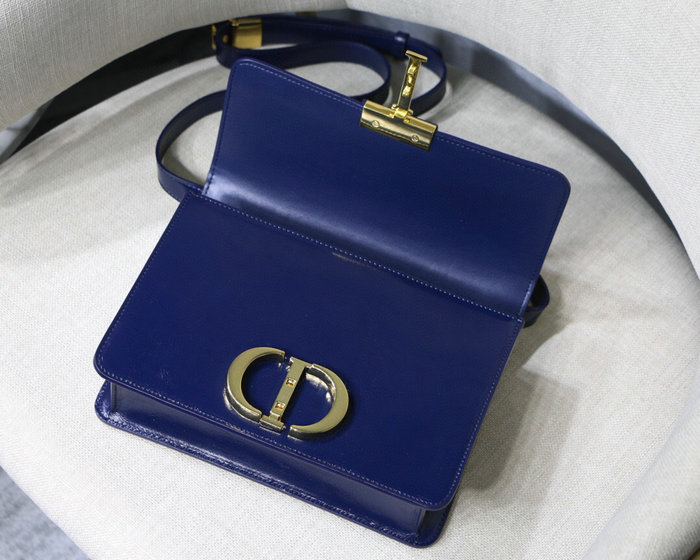 Dior 30 Montaigne Calfskin Bag Blue M9030