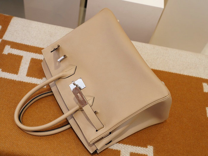 Hermes Epsom Leather Birkin Bag Beige HB253035