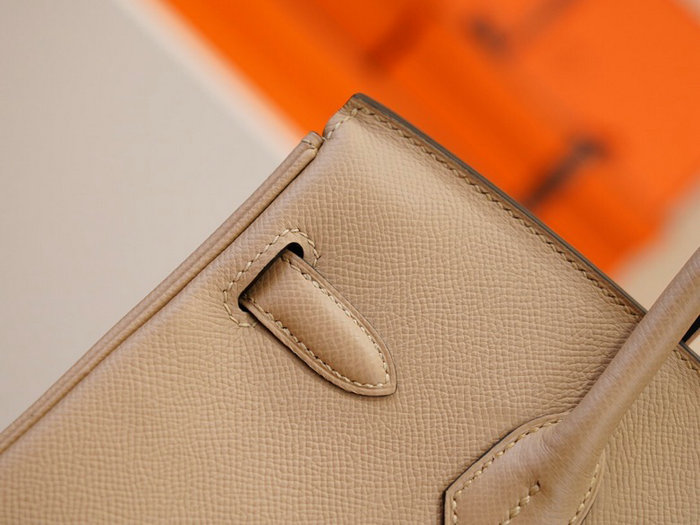 Hermes Epsom Leather Birkin Bag Beige HB253035