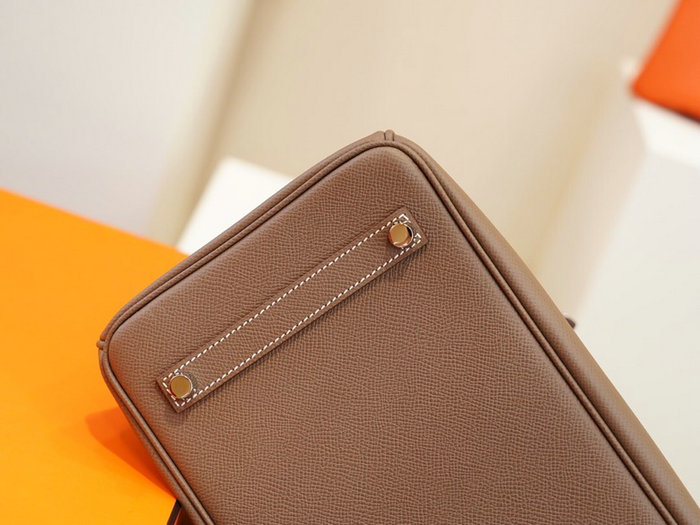 Hermes Epsom Leather Birkin Bag Coffee HB253035