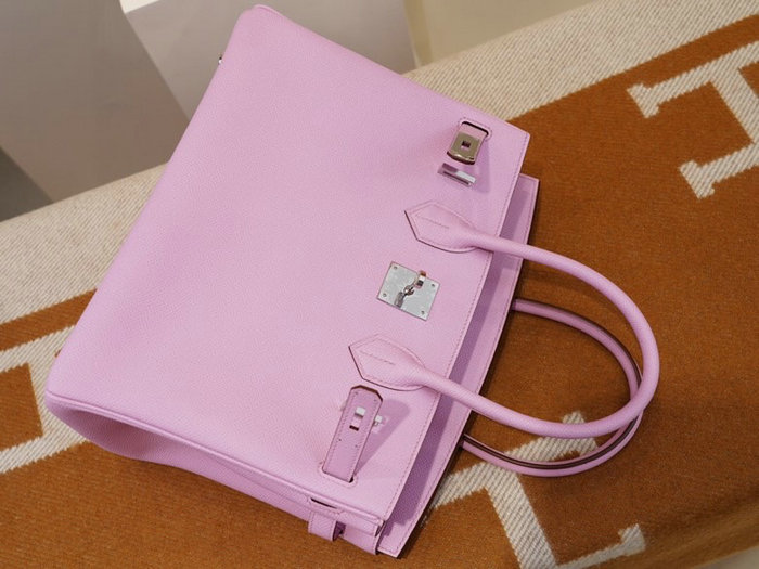 Hermes Epsom Leather Birkin Bag Pink HB253035
