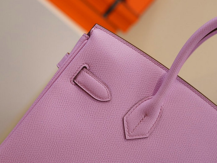 Hermes Epsom Leather Birkin Bag Pink HB253035