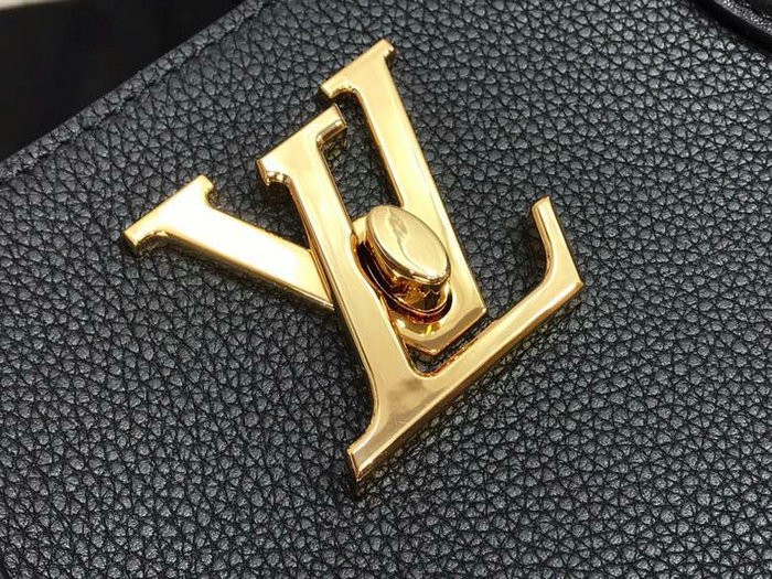 Louis Vuitton Lockme Shopper Black M57346