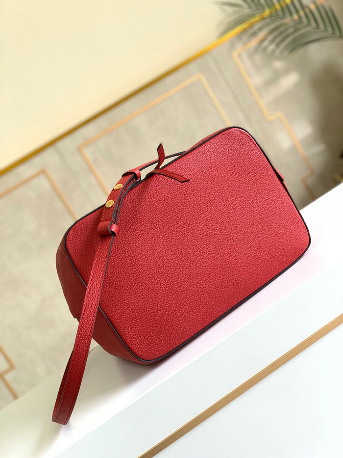 Louis Vuitton Monogram Empreinte Neonoe MM Red M45256