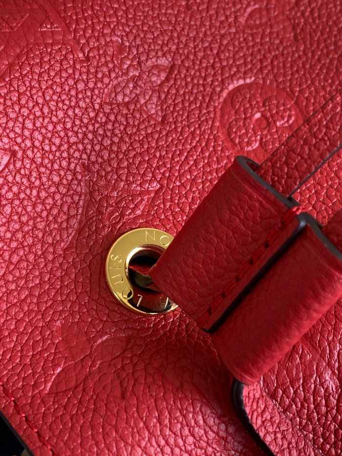 Louis Vuitton Monogram Empreinte Neonoe MM Red M45256
