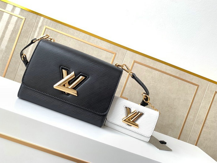 Louis Vuitton Twist MM and Twisty Black M55683