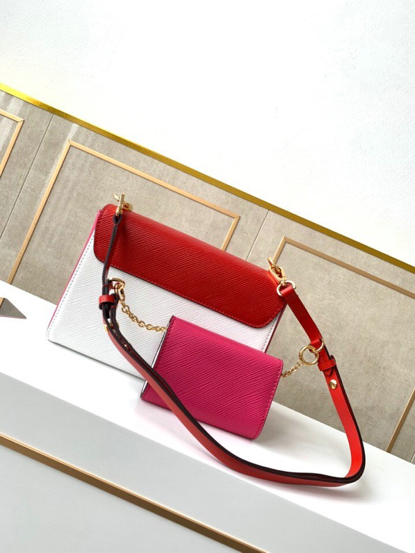 Louis Vuitton Twist MM and Twisty Red M55683