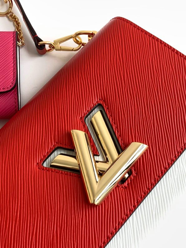 Louis Vuitton Twist MM and Twisty Red M55683