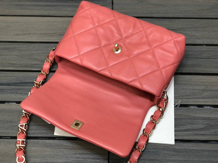 Chanel Lambskin Small Flap Bag Coral AS2299