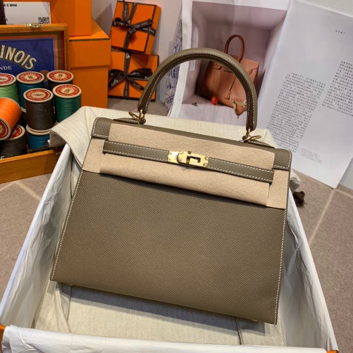 Hermes Epsom Leather Kelly Bag HK252821