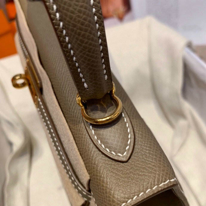 Hermes Epsom Leather Kelly Bag HK252821