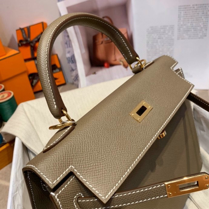 Hermes Epsom Leather Kelly Bag HK252821