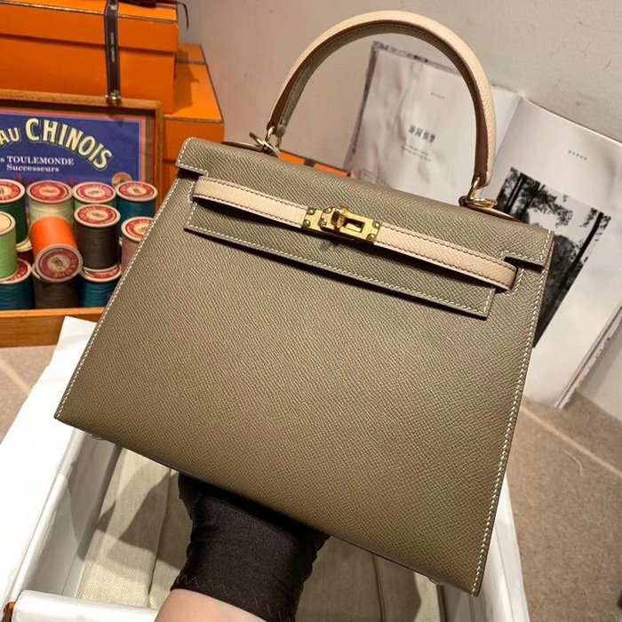 Hermes Epsom Leather Kelly Bag HK25286