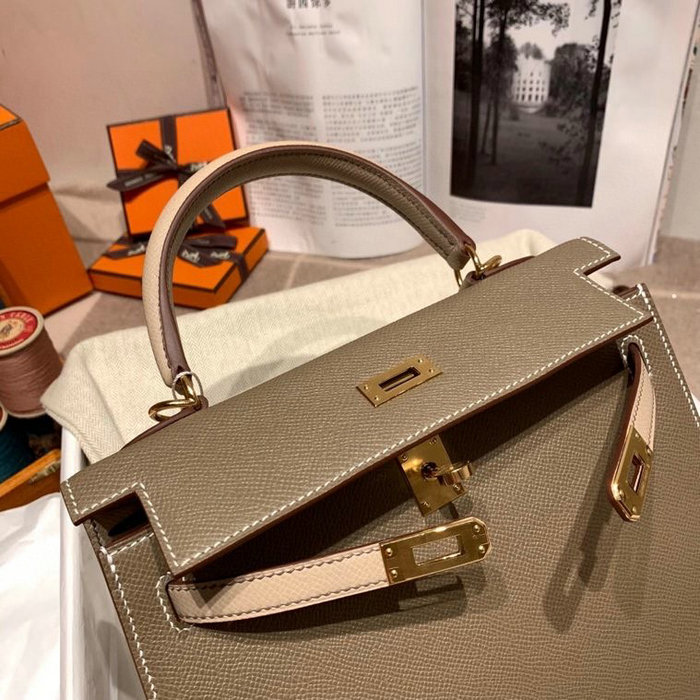 Hermes Epsom Leather Kelly Bag HK25286