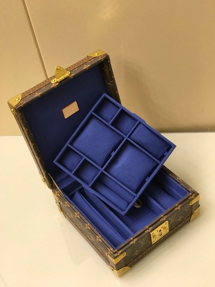 Louis Vuitton Jewelry Box Blue M20040