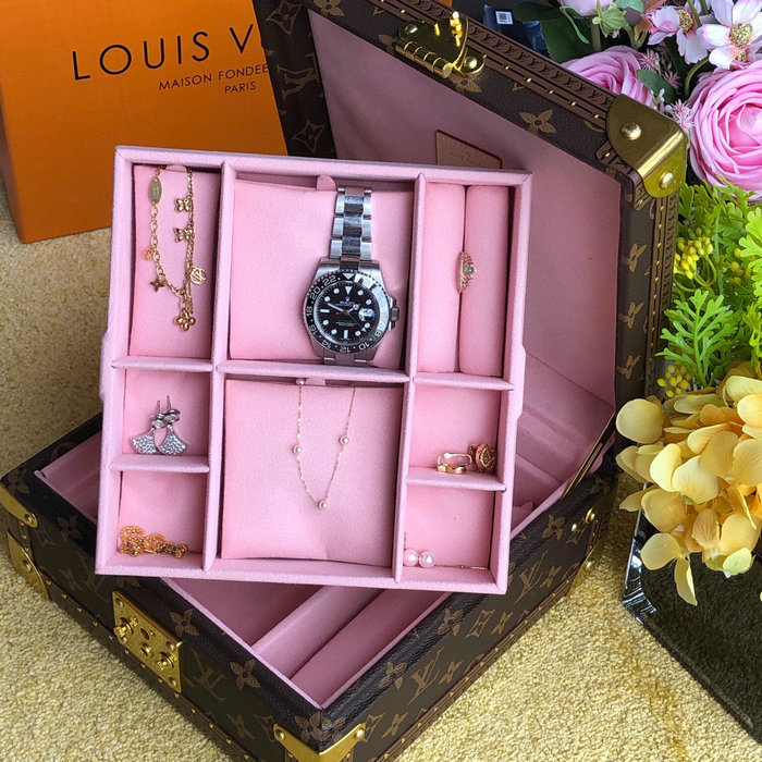 Louis Vuitton Jewelry Box Pink M20040