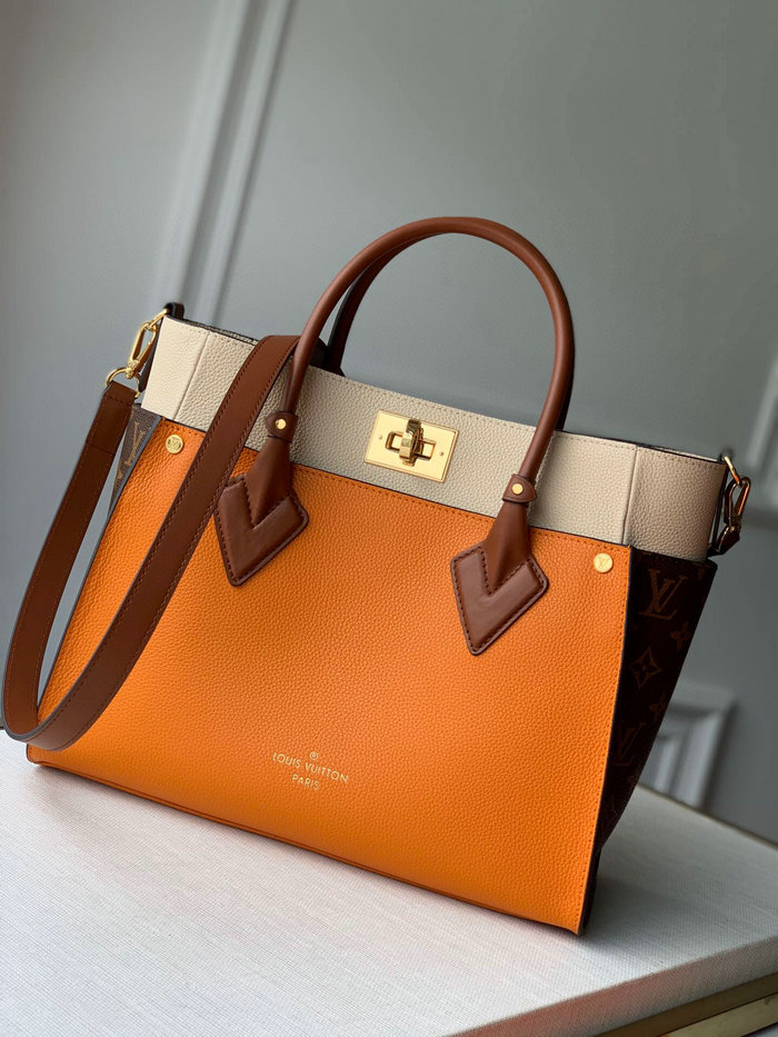 Louis Vuitton On My Side Orange M53823