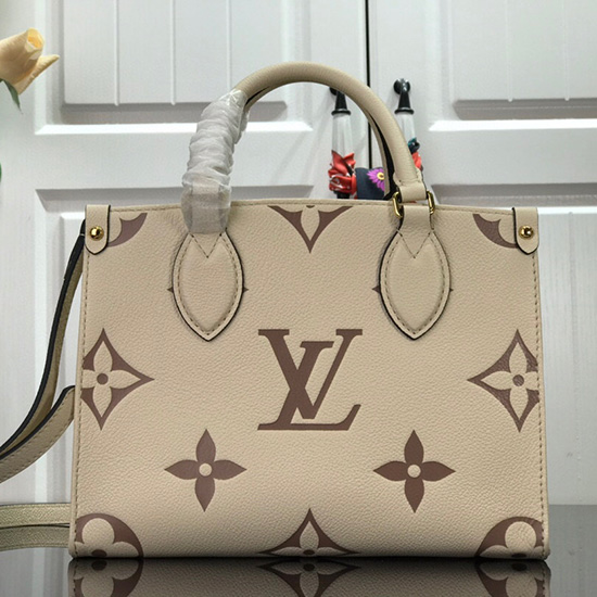 Louis Vuitton Onthego PM Cream M45654