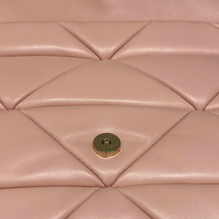 Prada System Nappa Leather Patchwork Bag Pink 1BD291