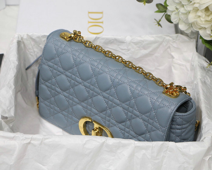 Dior Caro Bag Blue DM8016