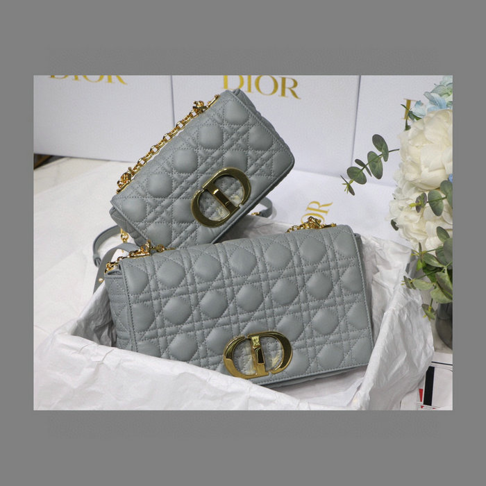 Dior Caro Bag Grey DM8016