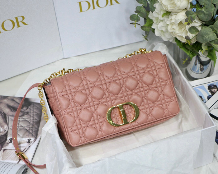 Dior Caro Bag Indigo Pink DM8016