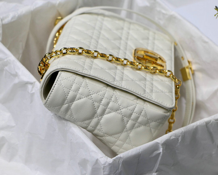 Dior Caro Bag White DM8016