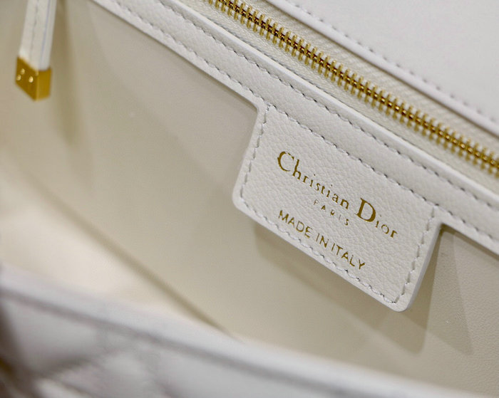 Dior Caro Bag White DM8016