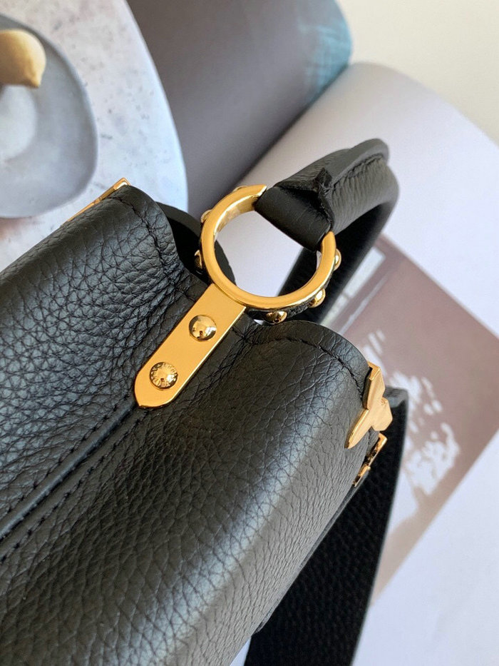 Louis Vuitton CAPUCINES MINI Black M56669